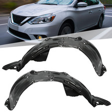 For 2014-2019 Nissan Sentra Front Fender Liner Driver Passenger Side Pair