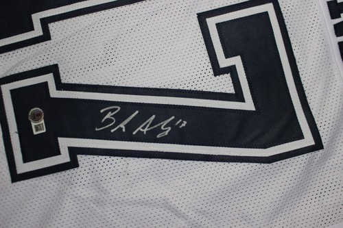 BRANDON AUBREY SIGNED FOOTBALL ALT JERSEY Dallas Cowboys XL BAS COA - Picture 3 of 5