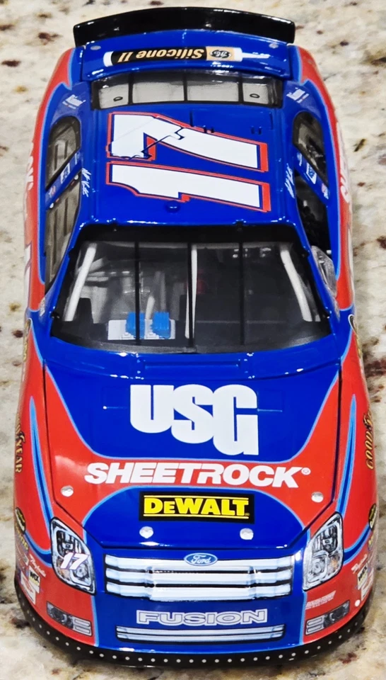 2007 #17 Matt Kenseth USG Sheetrock/Dewalt 福特 Fusion 1:24 压铸动作 (ARC) — 第 4/4 张图片