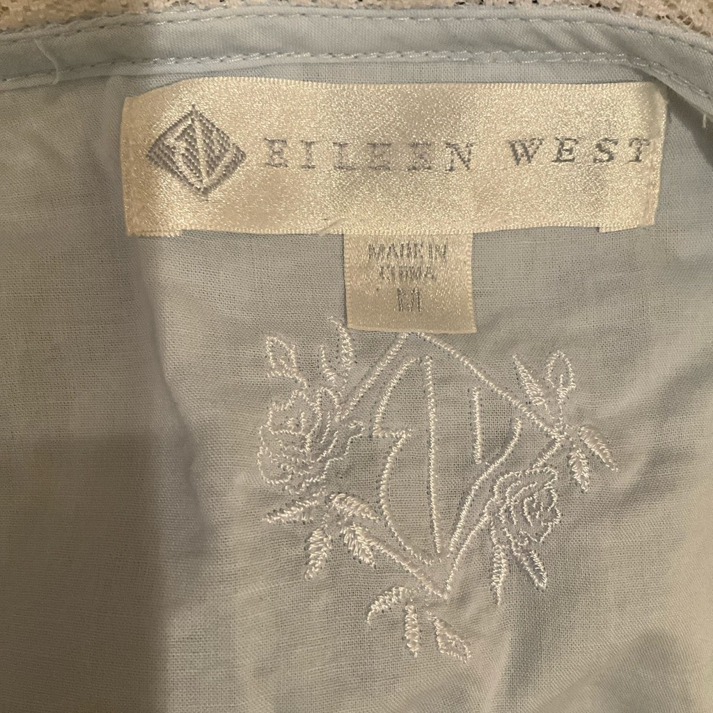 Eileen West Cottage Core ButtonFront Nightgown Ma… - image 8