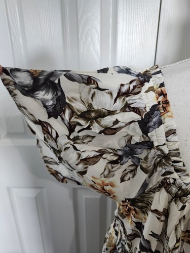 Torrid Size 2 Floral Print Tea Length Off Shoulder Peasent Style Dress NWT - Picture 5 of 12