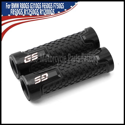 7/8'' Rubber Handlebar For BMW R80GS G310GS F650GS F750GS F850GS R1250GS R1200GS - Foto 16 di 24