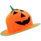 Halloween Pumpkin Hat Prop Cosplay Masquerade Cute Pumpkin Hat for Holiday Party