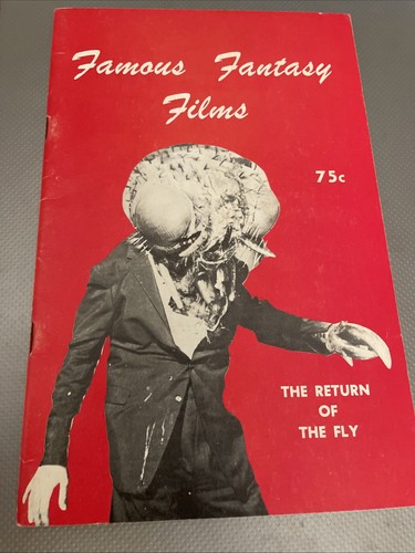 FAMOUS FANTASY FILMS HORROR MAGAZINE RETURN OF THE FLY FANZINE VINTAGE 1965 - Bild 1 von 8