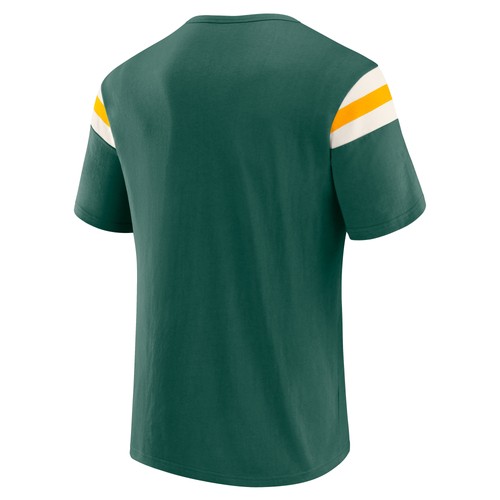 Men's Darius Rucker Collection by Fanatics Green Athletics Distressed Sleeve - Picture 3 of 6