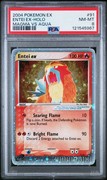 Pocket Scout - 2004 Pokemon EX Team Magma VS Team Aqua Entei EX Holo #91 PSA 8