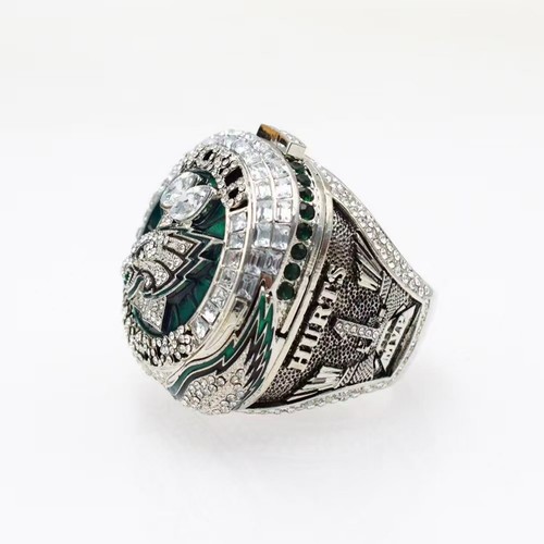 2025 Eagles Fan Collectors Ring Souvenir Football Memorabilia Sz 11 IN BOX - Picture 5 of 6