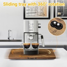 Appliance Slider 360° Rolling Tray for Coffe...