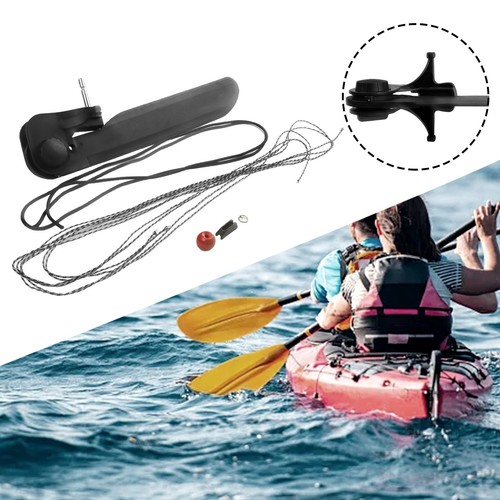 KIT DE HERRAMIENTAS SISTEMA DE DIRECCIÓN CONTROL PIE DIRECCIÓN TIMÓN CANOA COLA KAYAK NYLON-KAYAK - Imagen 6 de 24