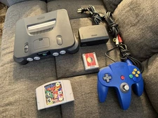 Nintendo 64 Home Console - Black With Banjo Kazooie N64