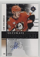2024-25 Upper Deck Ultimate Collection Rookie Signatures Sam Colangelo Auto 11jd