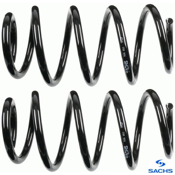 2X Fahrwerksfeder Sachs 998950 2 Federn Satz Federnsatz FüR Ford-image