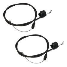 Pack of 2 Engine Control Cable for 2001 - 2012 Husqvarna 5521 CM Lawn Mower