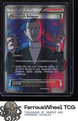 Giovanni's Scheme (Full Art) 162/162 - XY - BREAKthrough - (HP)