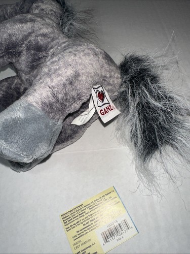 Ganz Webkinz HM098 graues Araber Pferd HM098 Plüschtier Stofftier OHNE CODE - Bild 5 von 9