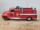 Vintage 1957 Tonka Toys No 5 TFD Pumper Fire Truck Pressed Steel