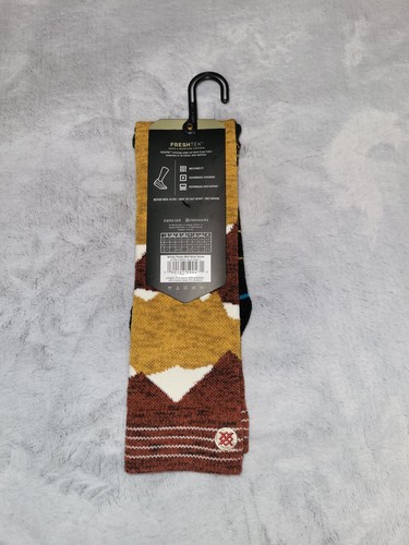 Stance Herren Large 9-13 Performance Windy Peaks Merino Mid Wolle Schnee OTC Socken - Bild 4 von 5