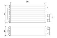 VALEO 811638 Wärmetauscher Innenraumheizung Kühler für VW Caddy II Pickup (9U7)