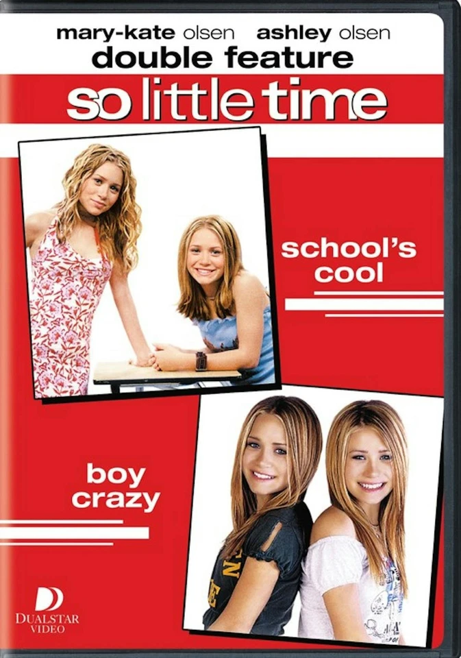 Mary-Kate and Ashley So Little Time - School's Cool / Boy Crazy DVD NEW Foto 2 de 2