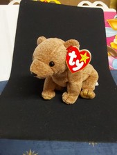 Ty Beanie Baby - Pecan The Bear - Mint With Tags - Vintage 1999 Collectible