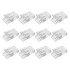  12 Stück magnetische Clips, robuste Whiteboard-Magnetklammern,
