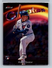 2025 Topps Finest Matt Shaw Creators RC