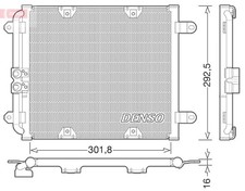 CONDENSER, AIR CONDITIONING DCN02028