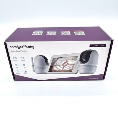 Comfyer 7 Inch HD LCD Screen Smart Baby Monitor With Two Way Audio Model BM01