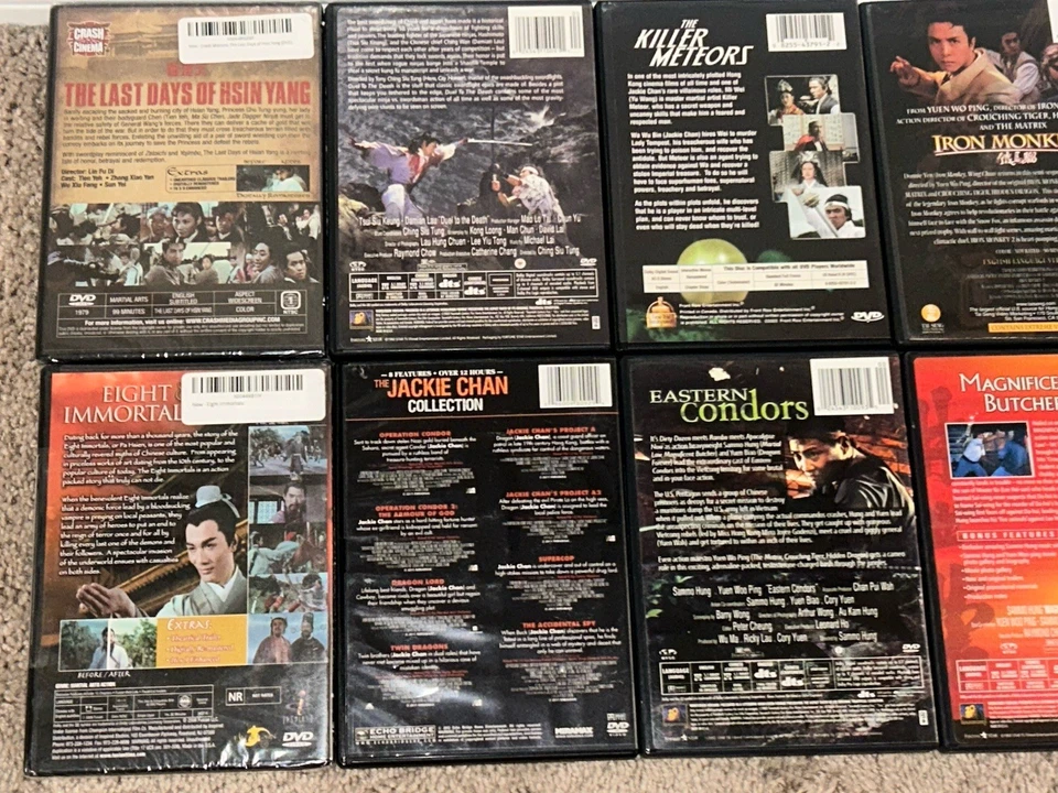 Martial Arts Kung Fu Karate Action Hong Kong 14 DVD MOVIE LOT 2 Still New Sealed Foto 4 de 4