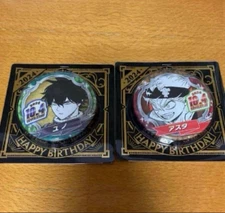 Asta Yuno Birthday Can Badge 2-Piece Set 2024 Black Clover Used