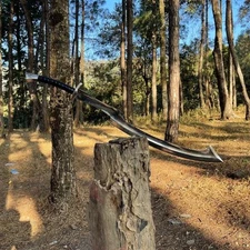 Custom Handmade Carbon Steel Blade Tactical Khopesh Sword| Hunting Sword Camping