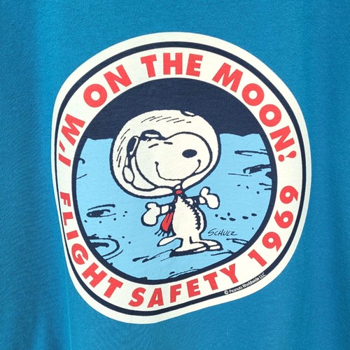 Buzz Rickson Peanuts Snoopy T-Shirt "I Went to The Moon" - Size M - NWOT - Picture 5 of 5