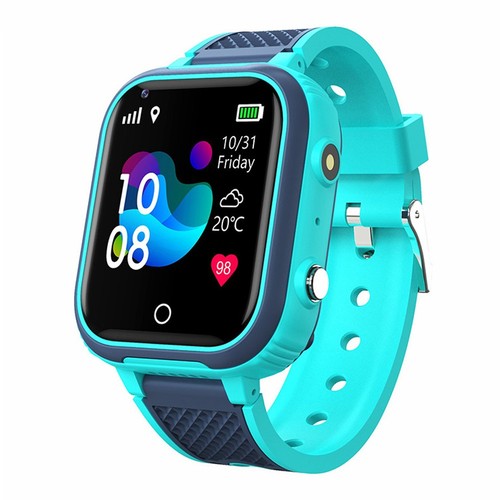 Reloj inteligente para niños 4G SIM reloj impermeable, videollamada video chat LBS GPS WiFi SOS - Imagen 1 de 11