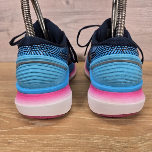 Chaussures de course femme ASICS taille UK 4 Glideride 2 bleu français numérique rose aqua - Photo 8/19