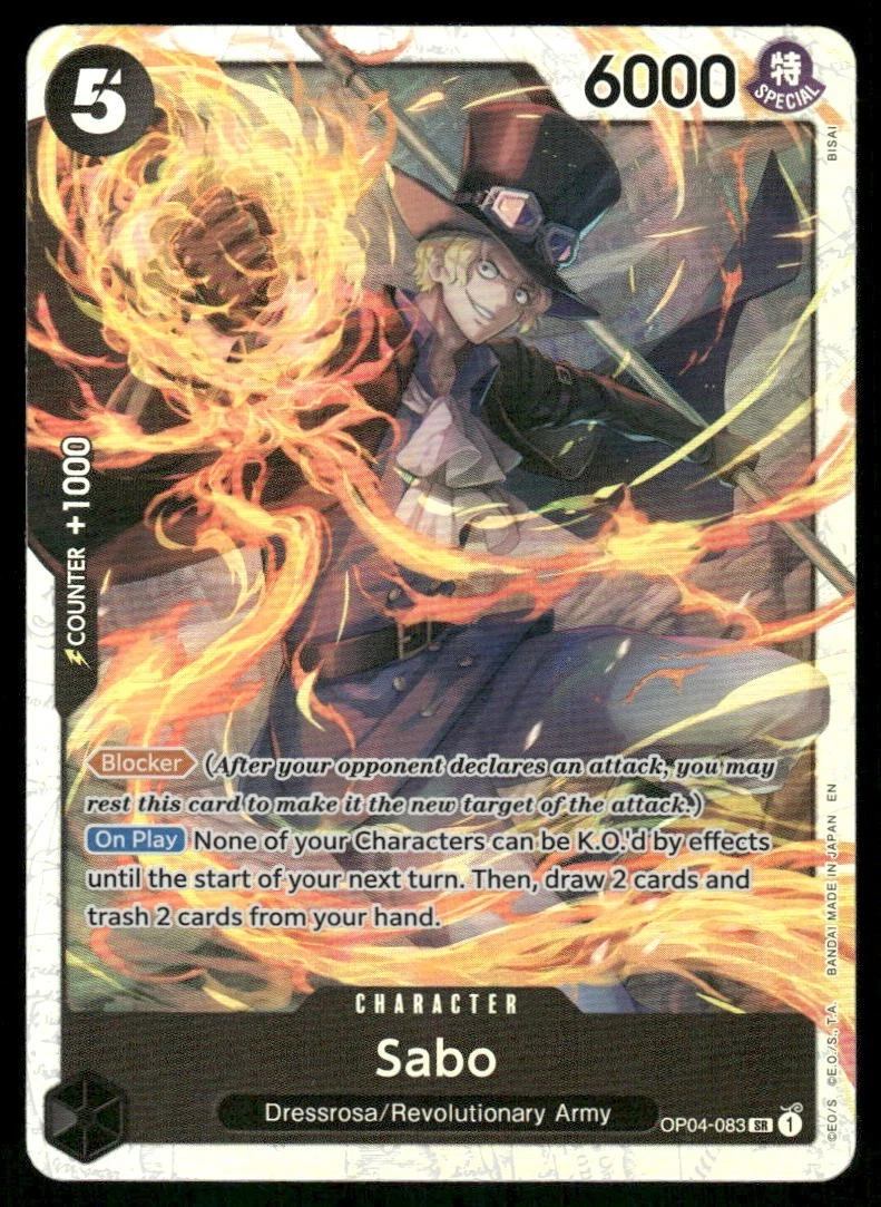 Sabo OP04-083 Kingdoms of Intrigue for sale | eBay