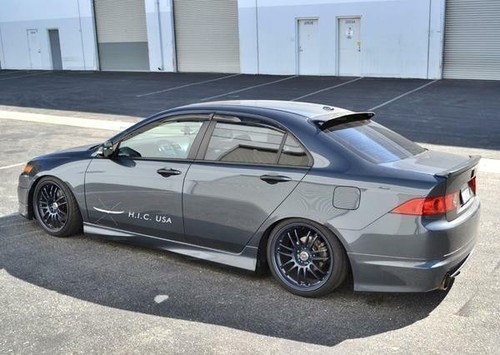 Para 2004-2008 05 06 07 Acura TL JDM 3D Ondulado Mugen Ventana Ventilación Viseras Lluvia - Imagen 4 de 15