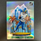 Puka Nacua LA Rams Downtown Oversized Card Donruss Football NFL Panini SSP