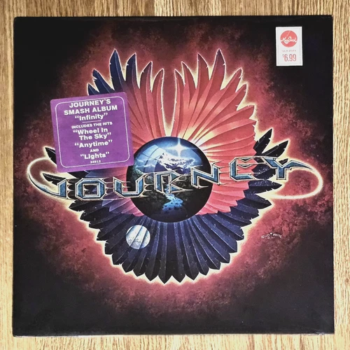 JOURNEY Infinity FACTORY SEALED ORIGINAL 1978 FIRST PRESSING with HYPE STICKER