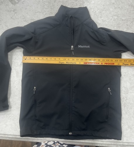 Marmot Jacket Mens L Black Driclime Waterproof Hiking Outdoor CA:32277 RN:79448 - Picture 7 of 8