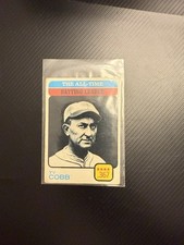 1973 Topps - All-Time Leaders Ty Cobb #475