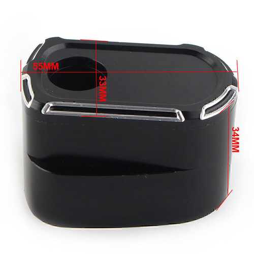 Black Edge Cut Ignition Switch Cover For Harley For Harley Touring 2014-2023 - Picture 4 of 7