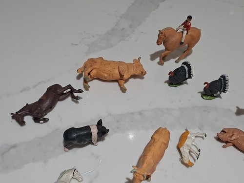 BRITAINS FARM EQUIPMENT - TIERE - RESTPOSTEN SCHNELL P&P KONVOLUT - Bild 18 von 20