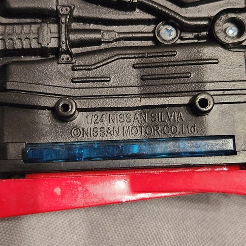 Kentoys Nissan Silvia Drift Machine X-Tuner Recaro Rosso 1:24 testato porta mancante - Foto 20 di 21