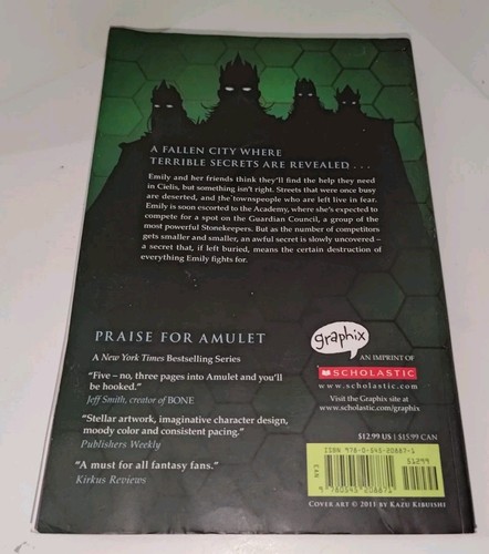Amulet Eight Book Collection by Kazu Kibuishi (2018, Paperback) Graphic Novel - Picture 13 of 16