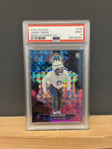 Jared Verse [Nebula Choice] #319 2024 Panini Mosaic card