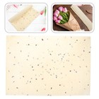 Natural Flower Design Wrapping Paper Folded Gift Wrapping Paper Craft