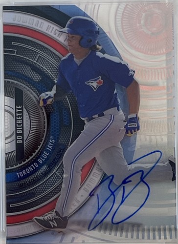 2017 Bowman High Tek #BHT-BB Bo Bichette Autografo Auto Toronto Blue Jays PSA 10 - Foto 2 di 5