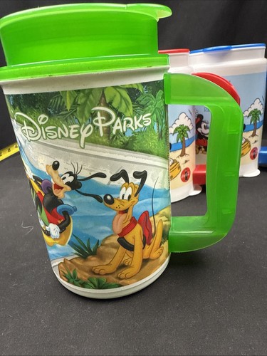 (4) Disney's Yacht and Beach Club Resorts Rapid Refill 20oz VTG Travel Cup Mugs - Picture 11 of 18