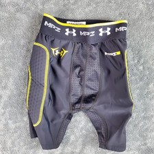 Under Armour Shorts Boys YLG Black Fitted MPZ1 Athletic Training Compression