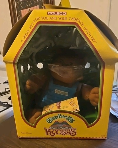 Cabbage Patch Kids Koosas Katze Plüschpuppe Kätzchen Stofftier Spielzeug 14 Zoll 1984 CPK - Bild 2 von 19